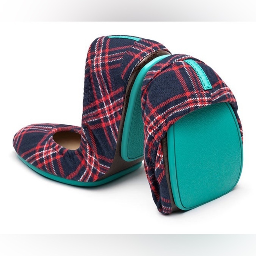 SOLD OUT Tieks Heritage Plaid Ballet Flats Size 7 NWOT Original Box
